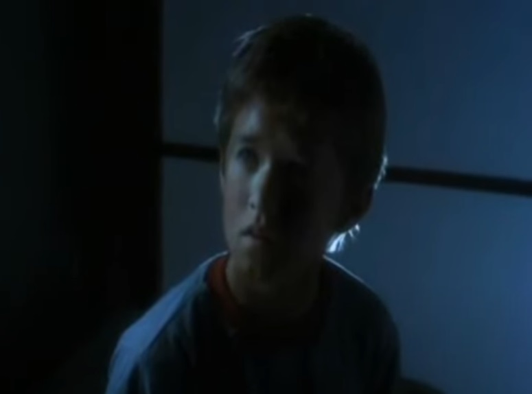 A visually captivating still taken from a pivotal moment in the film A.I. Artificial Intelligence (2001)