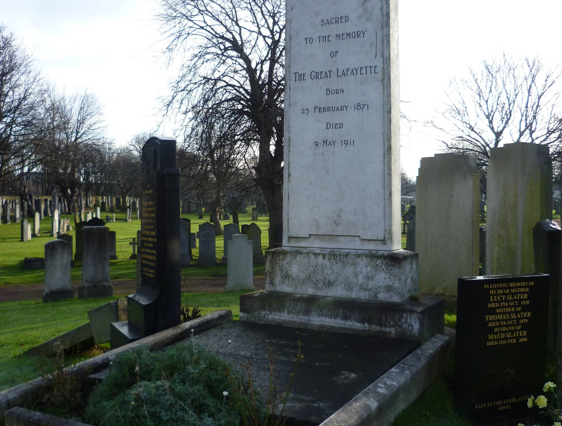 Grave Of The Great Lafayette,