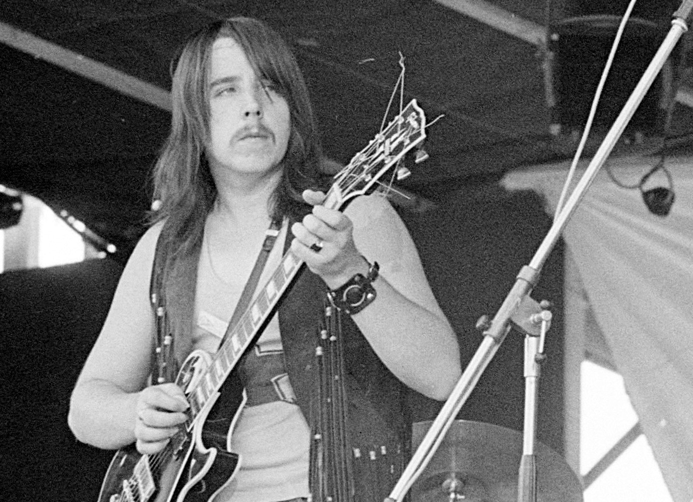 Leslie Harvey At Kralingen Music Festival, 1970