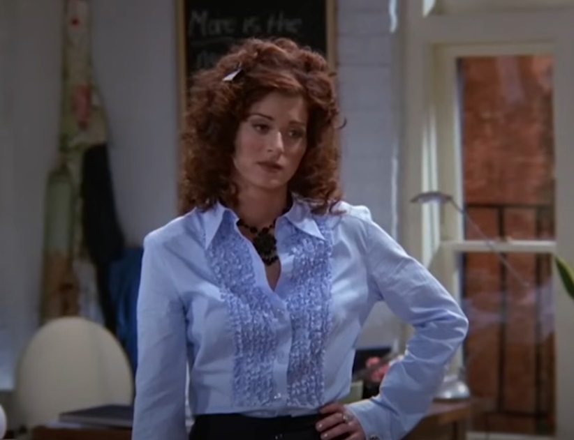 A visually captivating still taken from a pivotal moment in the television sitcom Will & Grace (1998-2020)