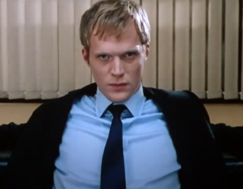 A visually captivating still taken from a pivotal moment in the film Gangster No. 1 (2000)