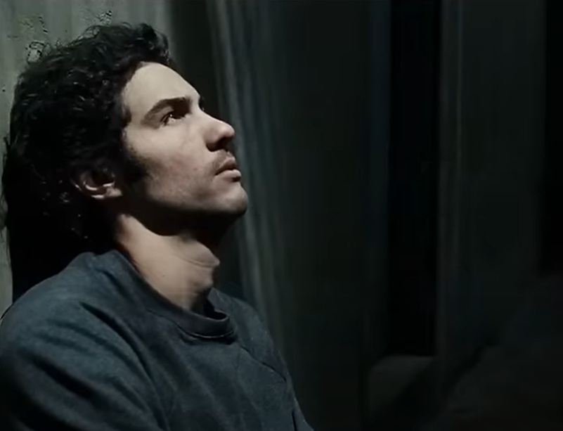 A visually captivating still taken from a pivotal moment in the film A Prophet (2009)