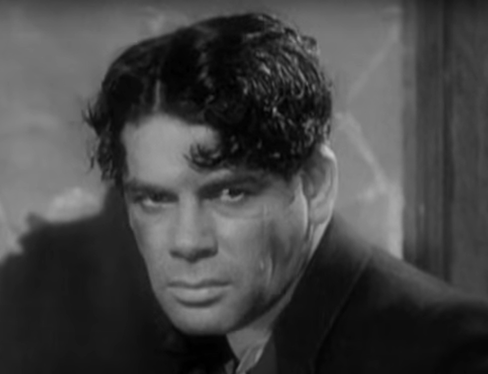 A visually captivating still taken from a pivotal moment in the film Scarface (1932)