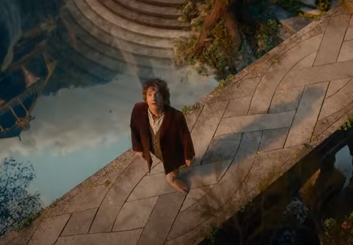 Screenshot of the movie The Hobbit: An Unexpected Journey
