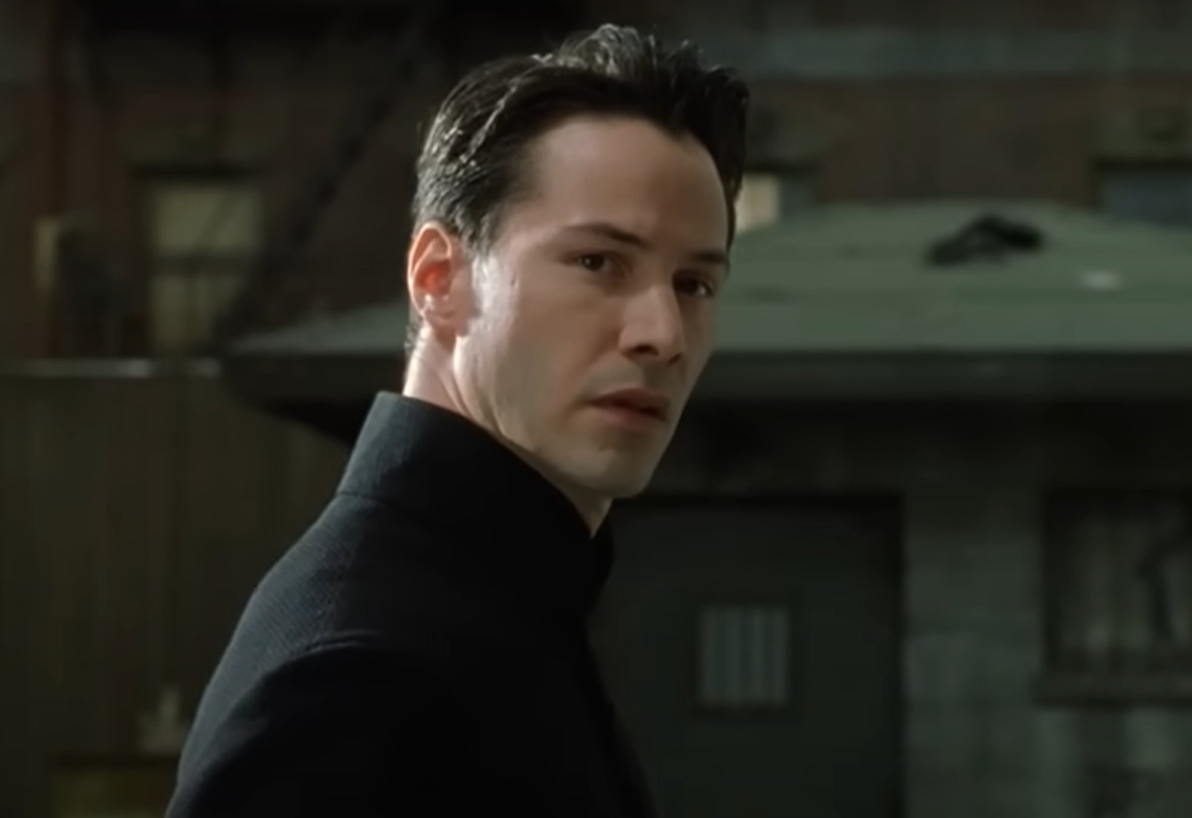 Screenshot of the movie The Matrix Reloaded