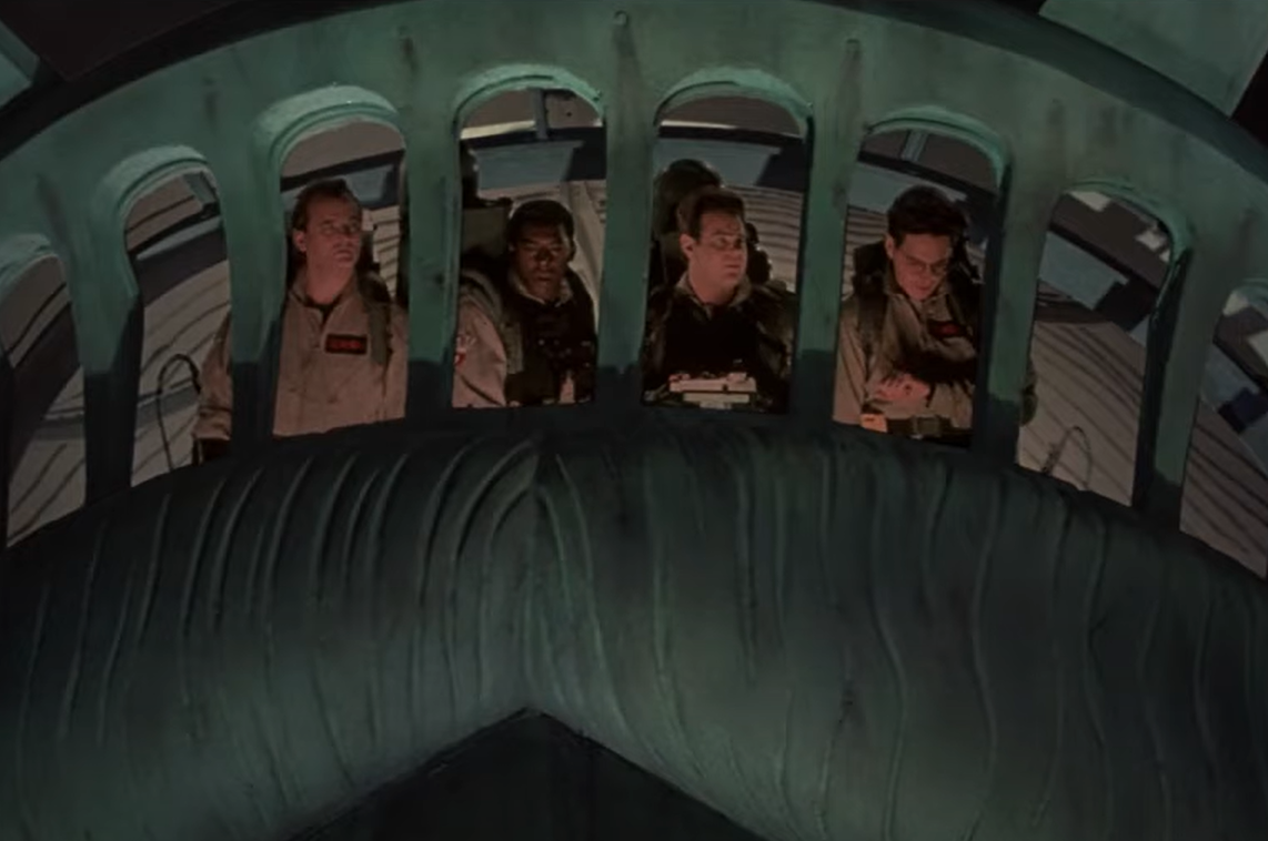 Screenshot of the movie Ghostbusters II