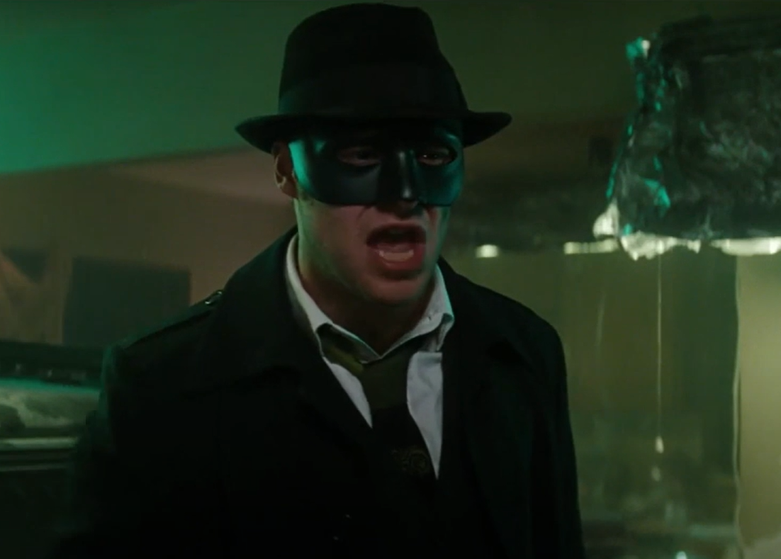 Screenshot of the movie The Green Hornet