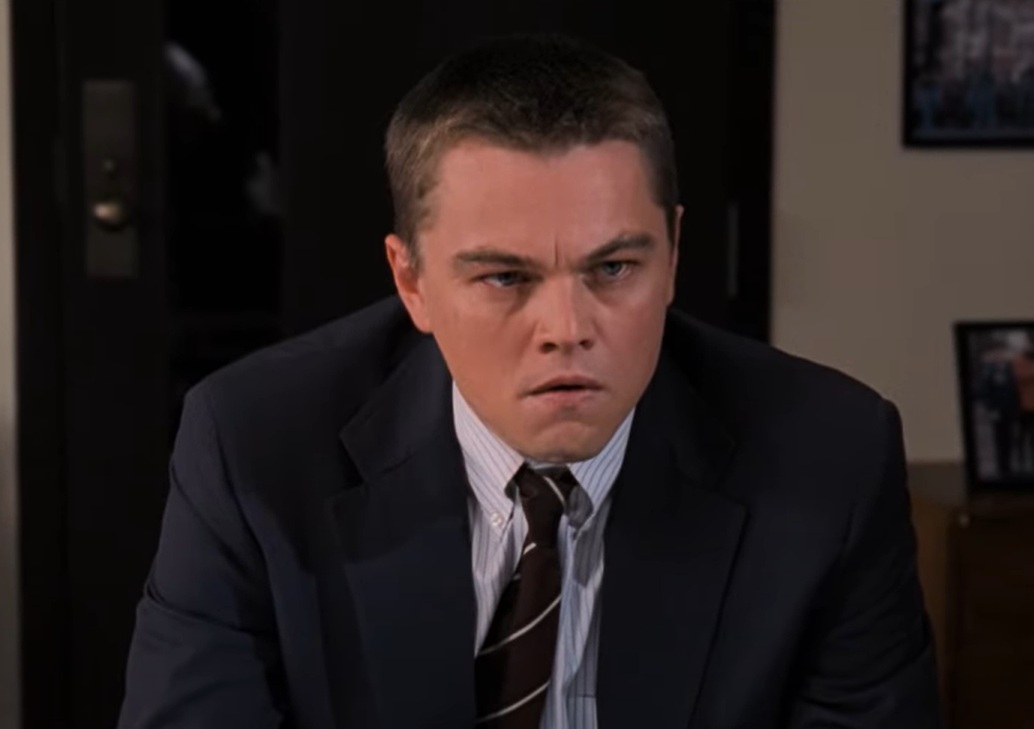 A visually captivating still taken from a pivotal moment in the film The Departed (2006)