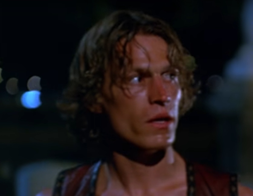 A visually captivating still taken from a pivotal moment in the film The Warriors (1979)