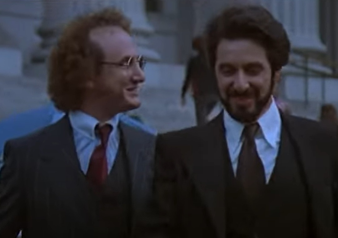 A visually captivating still taken from a pivotal moment in the film Carlito's Way (1993)