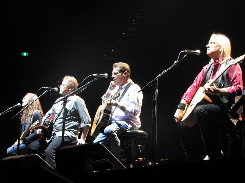 Portrait Photo of Eagles Members in concert at Rod Laver Arena, Melbourne