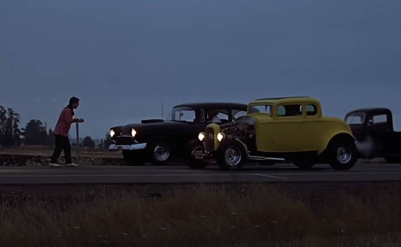 Screenshot from the movie American Graffiti (1973)