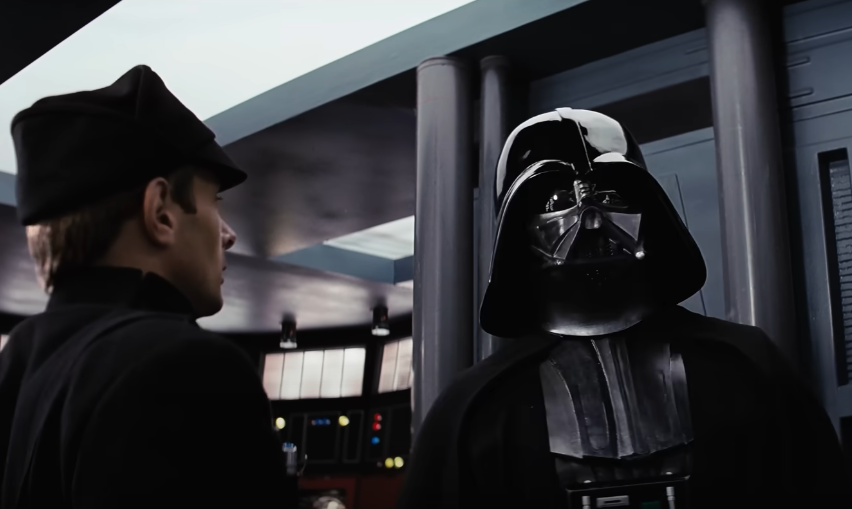 Screenshot from the movie Star Wars: Episode IV - A New Hope (1977)