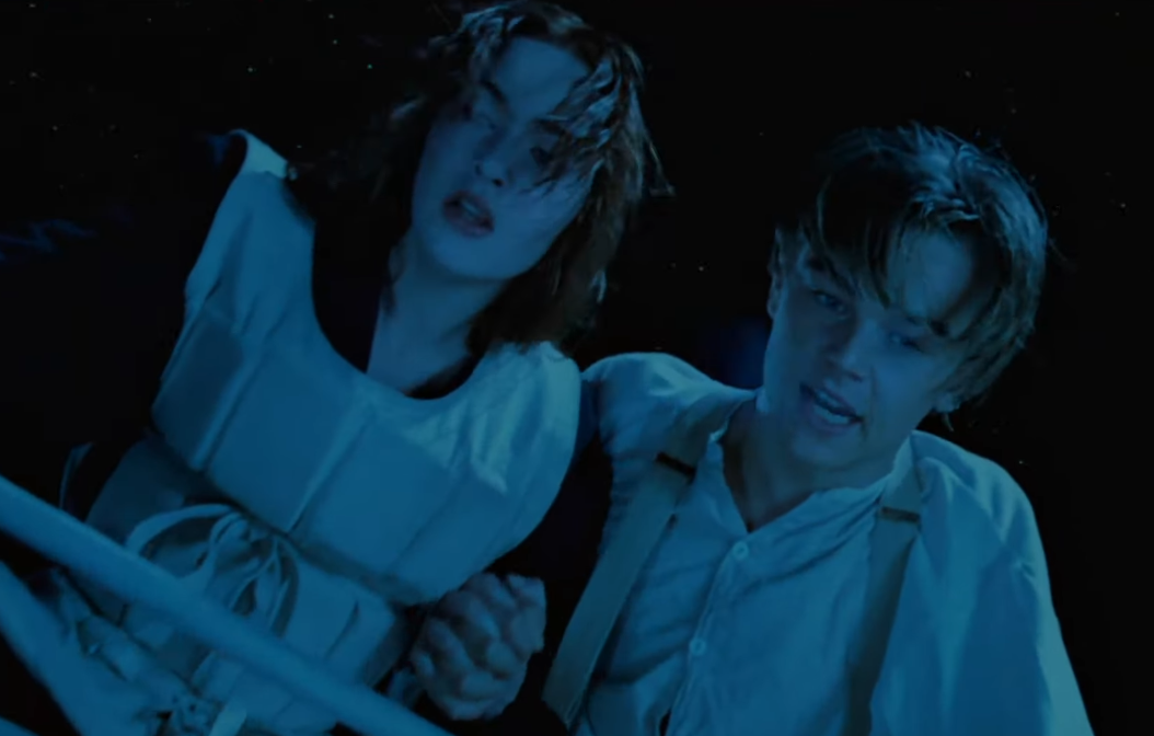 Screenshot from the movie Titanic (1997)