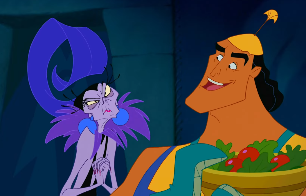Screenshot from the movie The Emperor’s New Groove (2000)