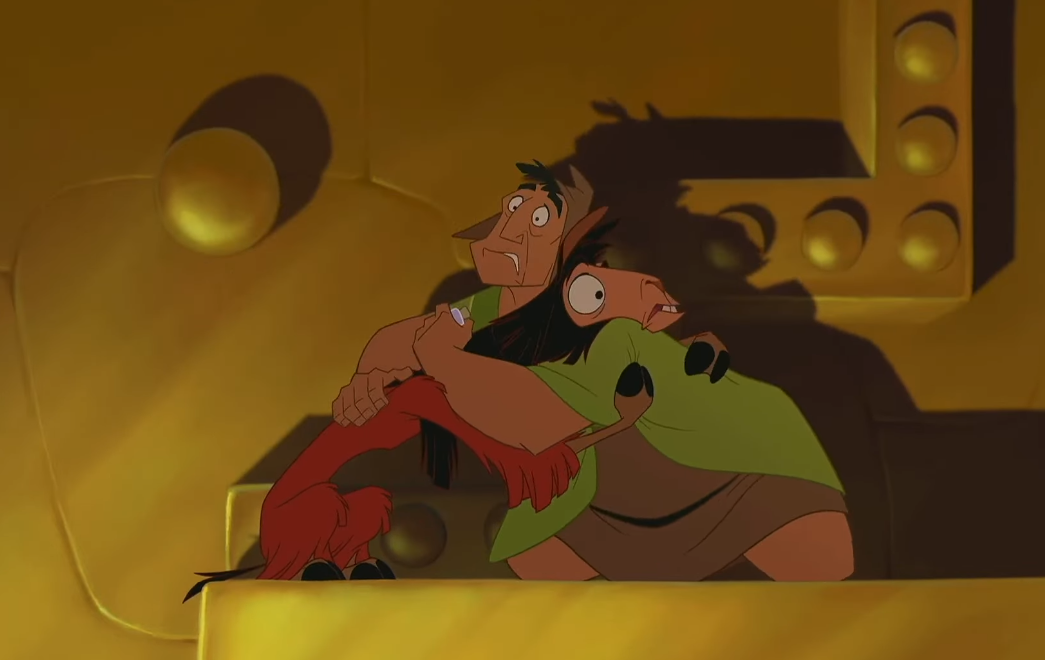Screenshot from the movie The Emperor’s New Groove (2000)