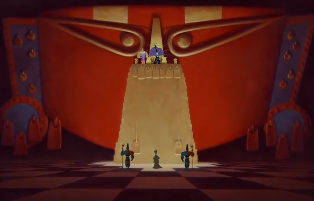 Screenshot from the movie The Emperor’s New Groove (2000)