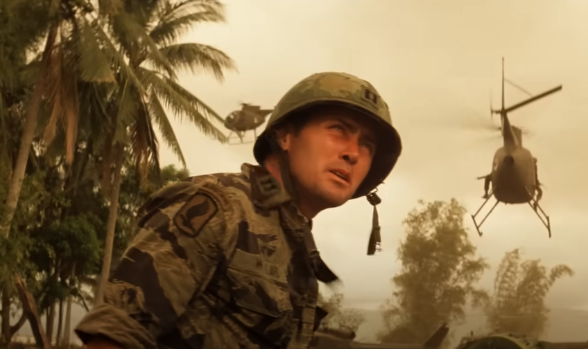 Screenshot from the movie Apocalypse Now (1979)