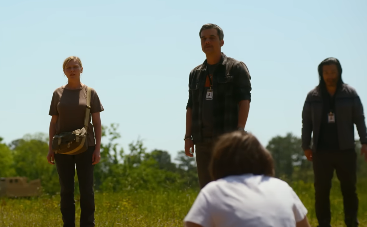 A screenshot of the movie Civil War