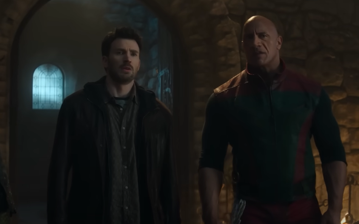 A screenshot of the movie Red One