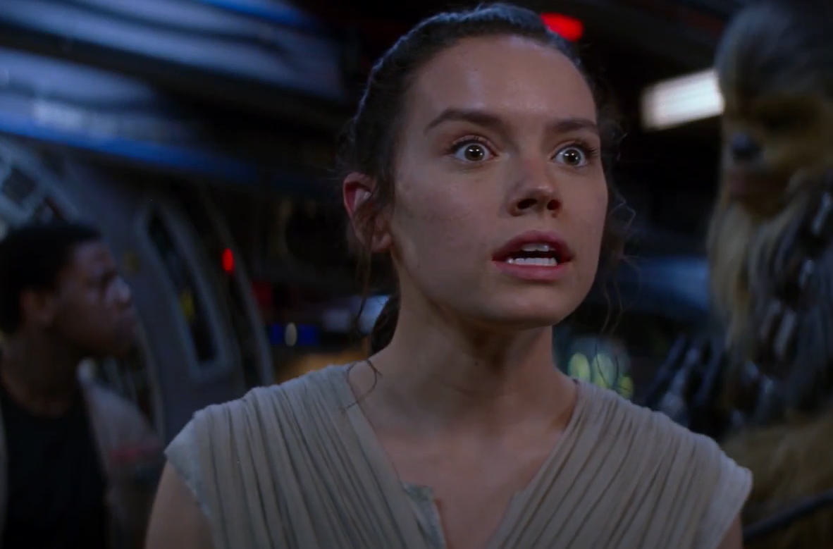 Screenshot of the movie Star Wars: Episode VII - The Force Awakens