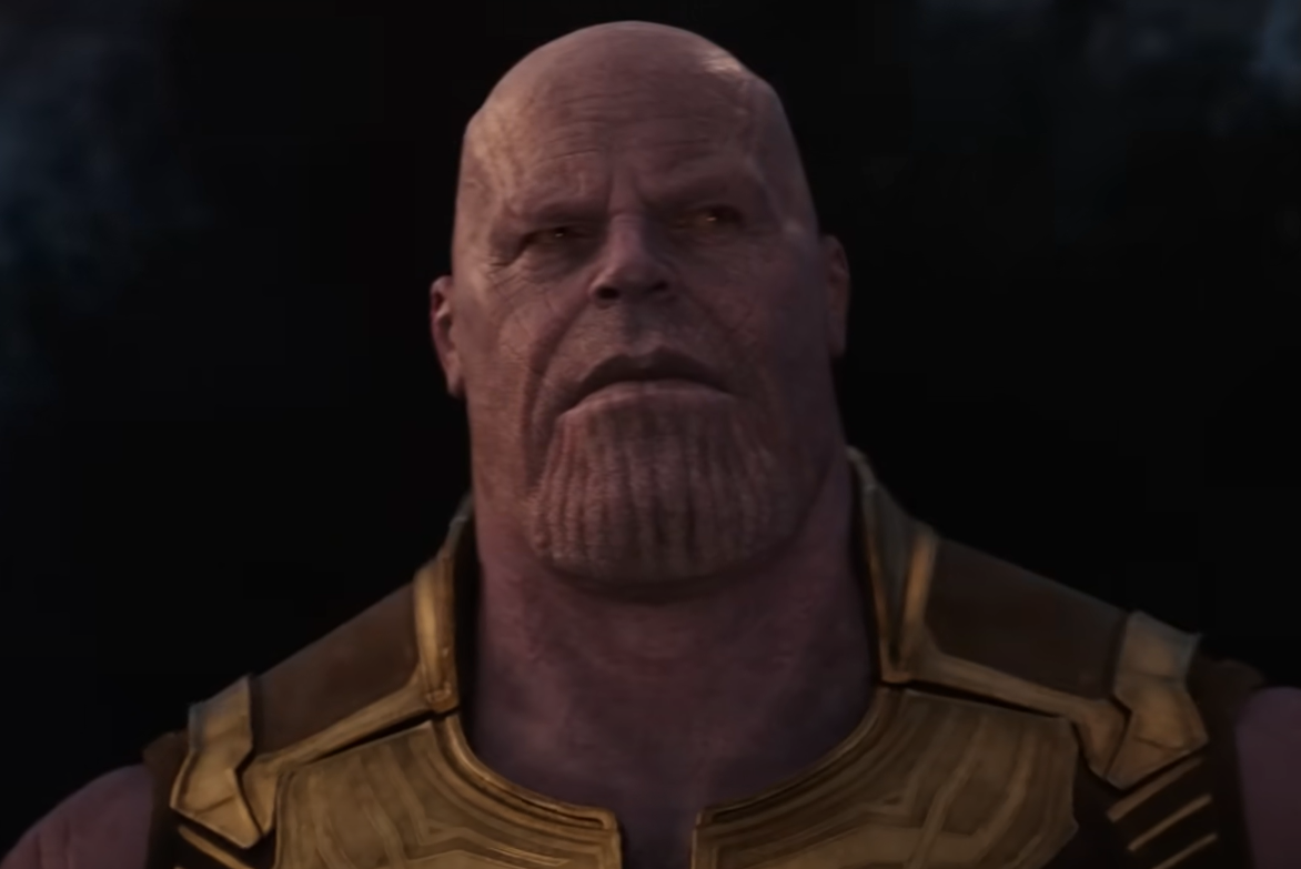 Screenshot of the movie Avengers: Infinity War