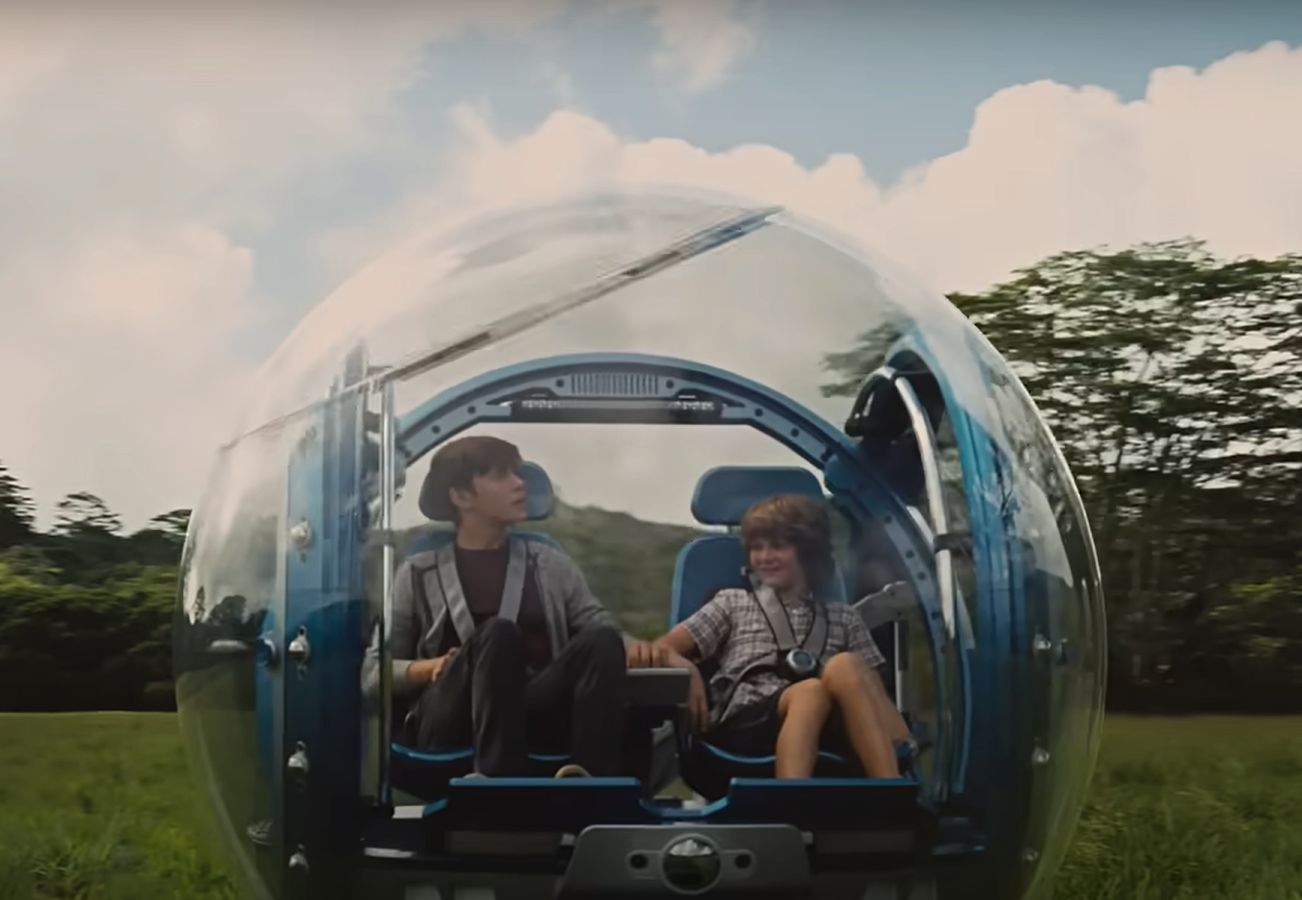 Screenshot of the movie Jurassic World