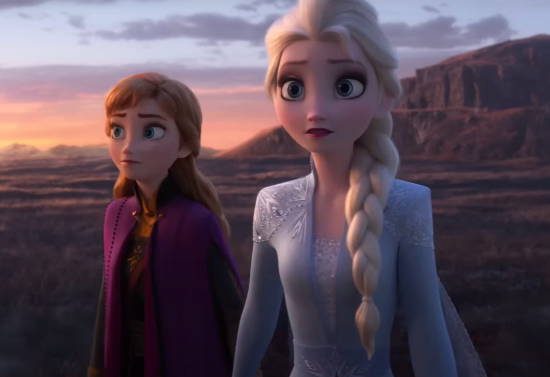 Screenshot of the movie Frozen II