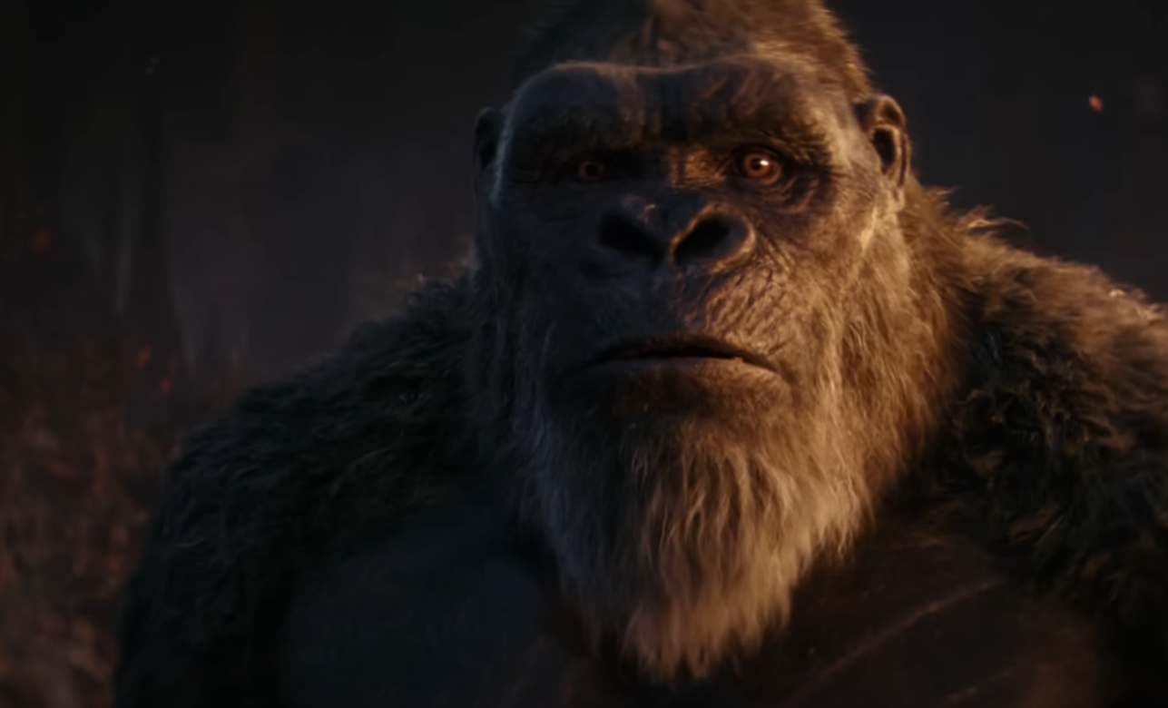 A screenshot of the movie Godzilla x Kong: The New Empire