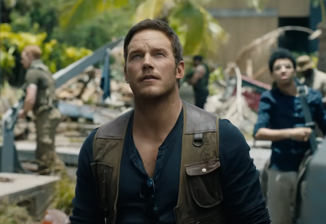 Screenshot of the movie Jurassic World: Fallen Kingdom
