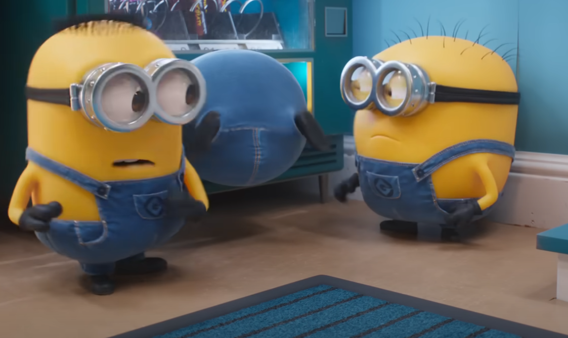 A screenshot of the movie Despicable Me 4