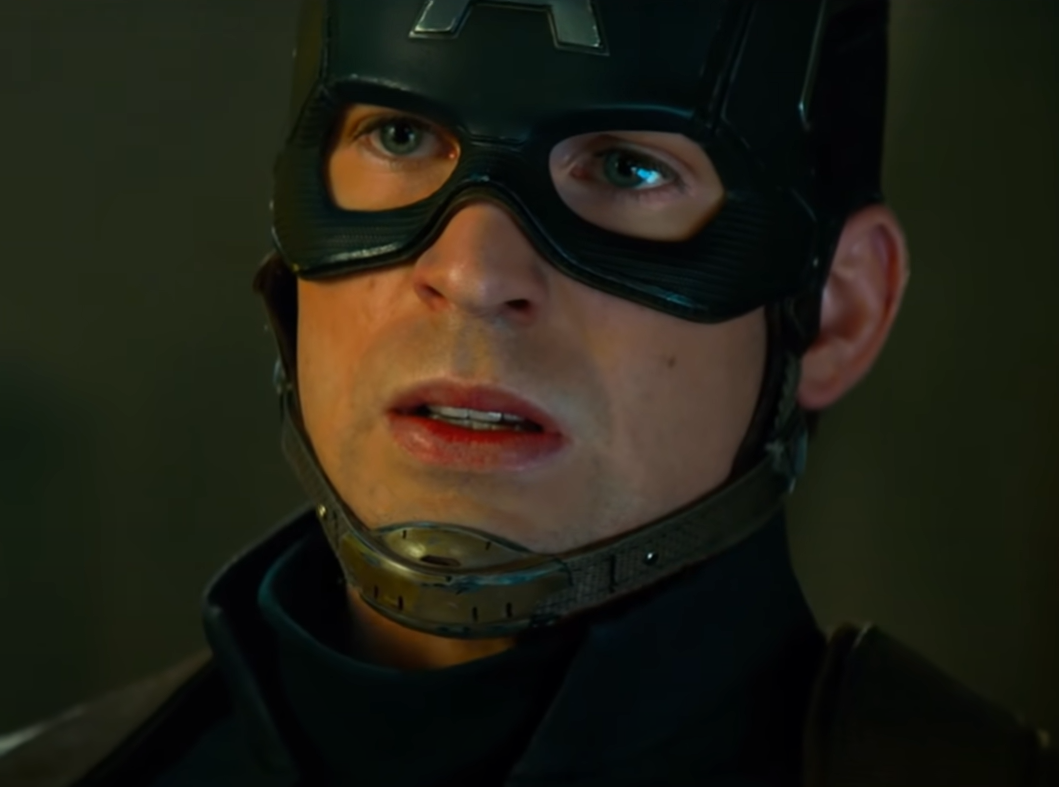 Screenshot of the movie Captain America: Civil War