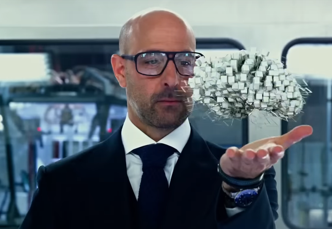 Screenshot of the movie Transformers: Age of Extinction