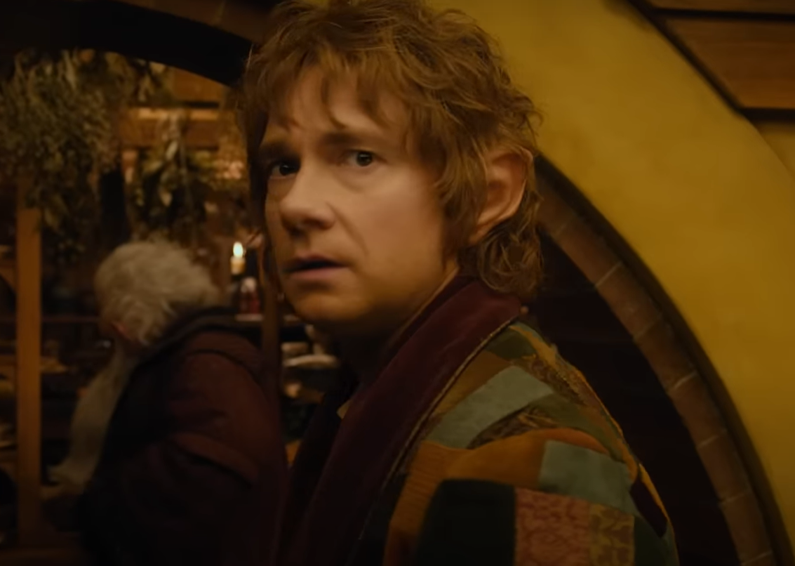 Screenshot of the movie The Hobbit: An Unexpected Journey