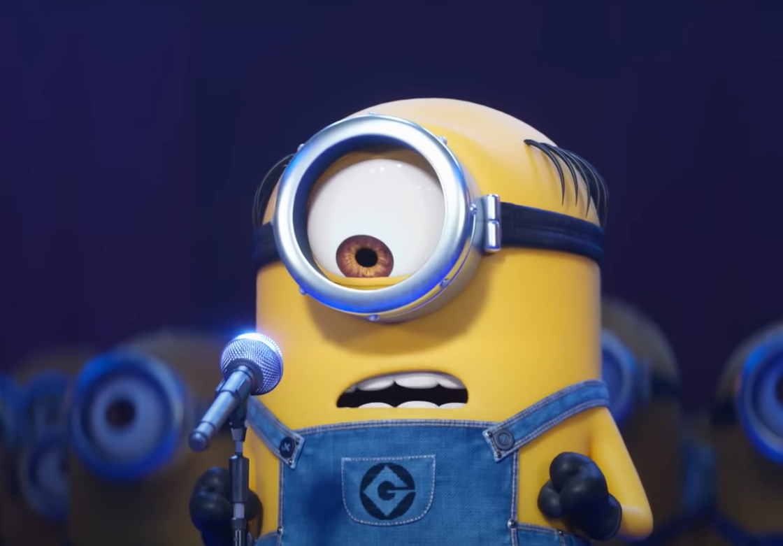 Screenshot of the animated movie Despicable Me 3