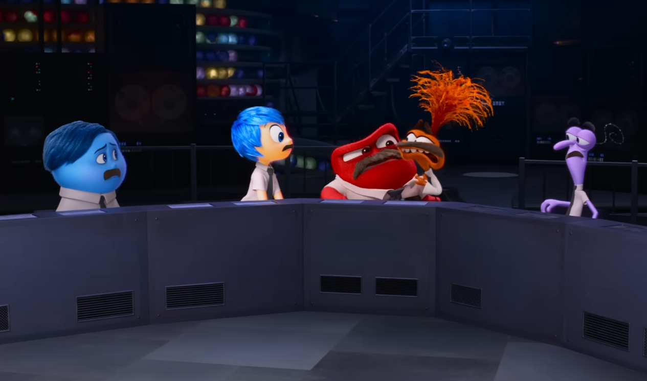 A screenshot of the movie Inside Out 2