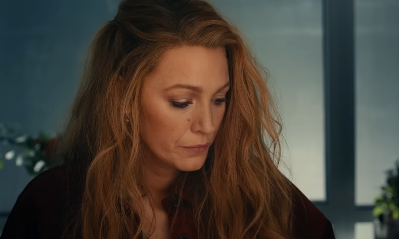 A screenshot of the movie It Ends with Us