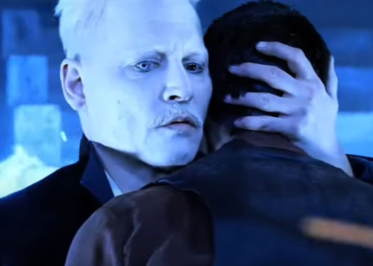 Screenshot of Johnny Depp from - Fantastic Beasts: The Crimes of Grindelwald (2018)