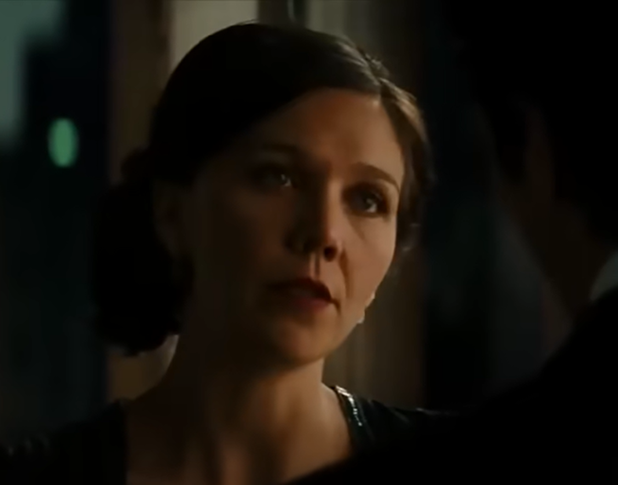 Screenshot of Maggie Gyllenhaal from the movie - The Dark Knight (2008)