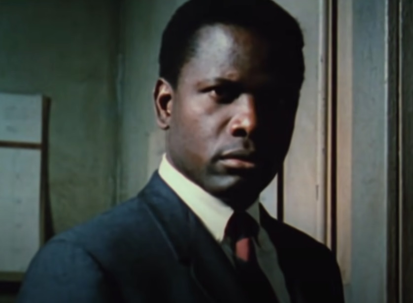 A visually captivating still taken from a pivotal moment in the film In the Heat of the Night (1967)