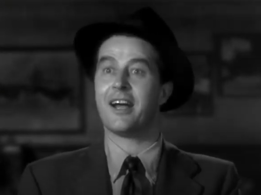 A visually captivating still taken from a pivotal moment in the film The Lost Weekend (1945)