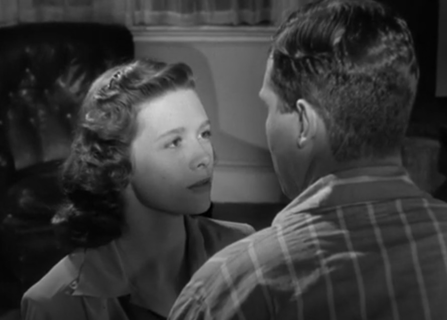 A visually captivating still taken from a pivotal moment in the film The Best Years of Our Lives (1946)