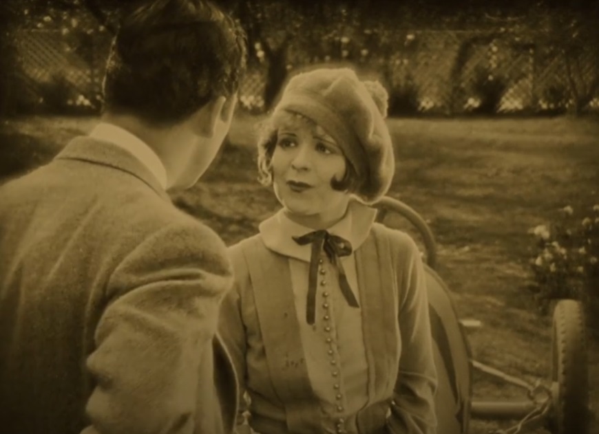 A visually captivating still taken from a pivotal moment in the film Wings (1927)