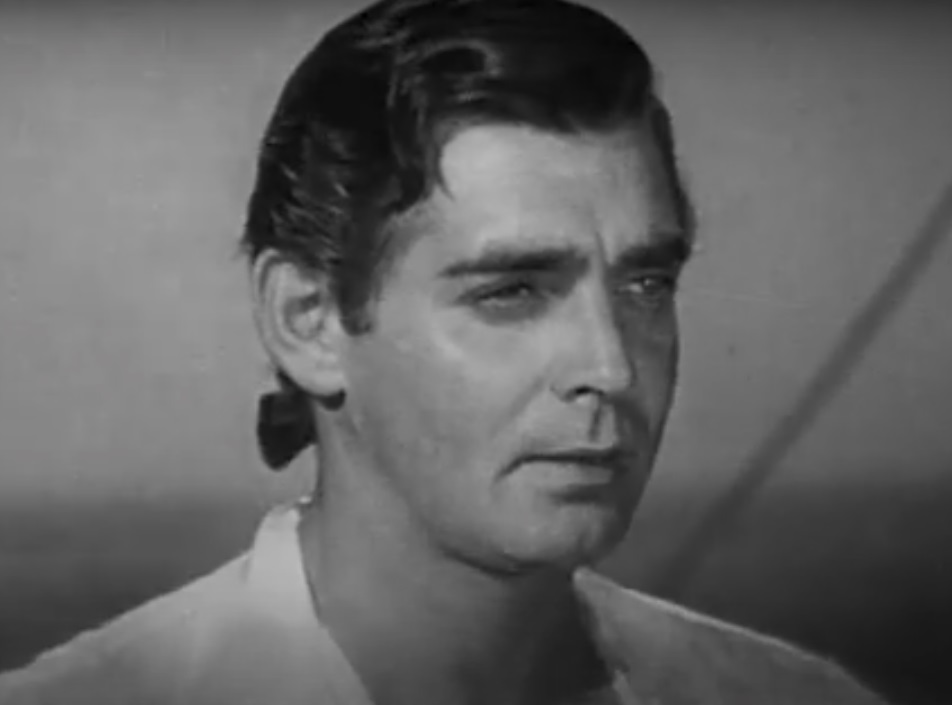 A visually captivating still taken from a pivotal moment in the film Mutiny on the Bounty (1935)