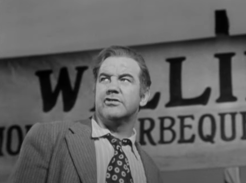 A visually captivating still taken from a pivotal moment in the film All the King's Men (1949)