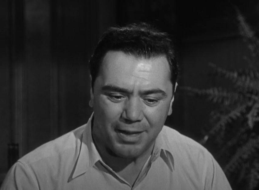 A visually captivating still taken from a pivotal moment in the film Marty (1955)