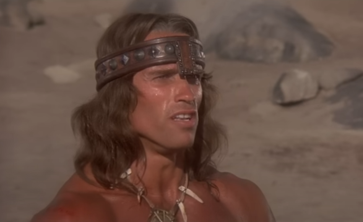 Screenshot from the movie Conan the Barbarian (1982)