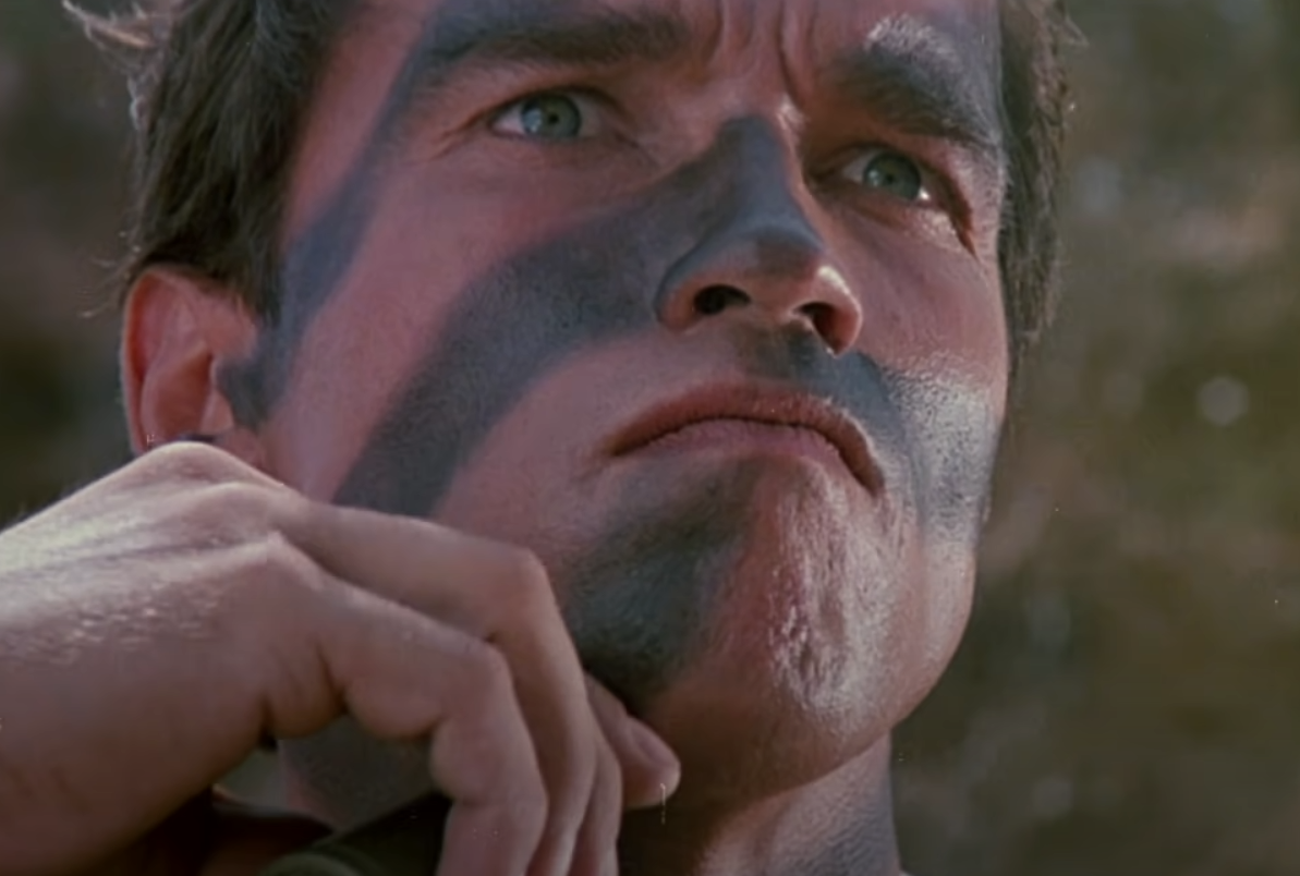 Screenshot from the movie Commando (1985)