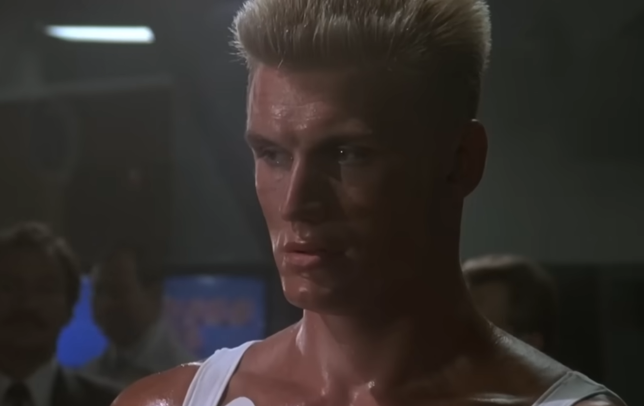Screenshot from the movie Rocky IV (1985)