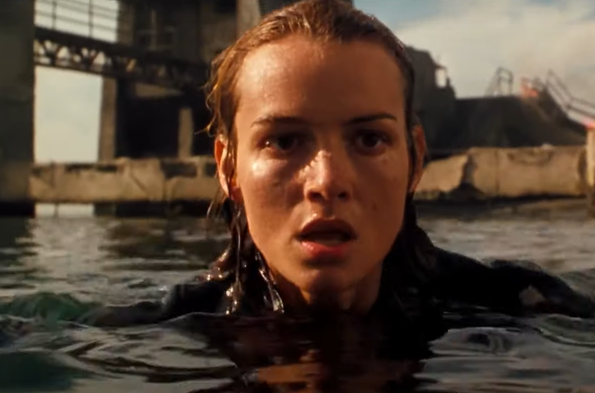 Screenshot of the movie Deep Blue Sea